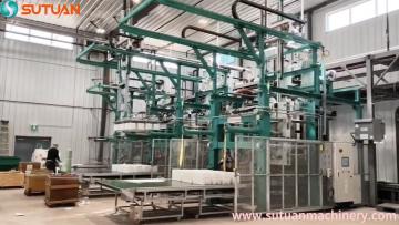 Sutuan EPS molding machine equipped with robotic arm
