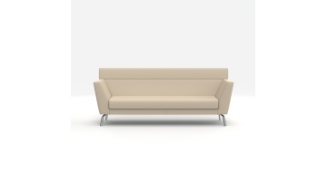 Retro Three - seater Sofas Leather, Fabric, Nostalgic Designs