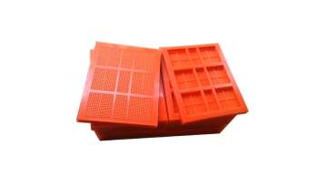 Polyurethane dewatering vibrating screen mesh1