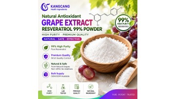 Natural Antioxidant Grape Extract Resveratrol 99% Powder