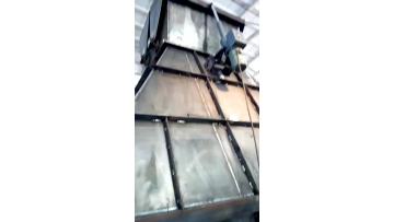 sludge silo test before coating