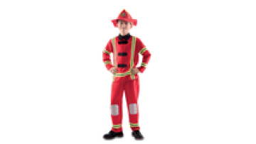 Halloween Party Favor  Kids Fireman Dress Up Costume Sets Carnival cosplay firefighter Costume1