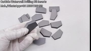 Carbide Tips for Water Well Drilling