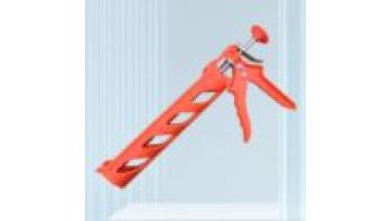 ZHIXIN Labor Saving Design Thrust Ratio 26:1 Semicircle extra Heavy Plastic 9inch 300ml Silicone Sealant Caulking Gun Spray Gun1