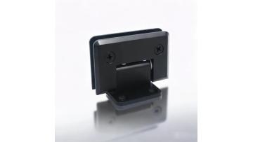 SVA-332C1S Matte Black Glass to Wall Shower Door Hinge