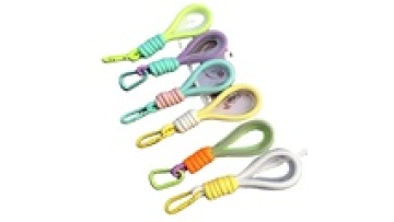 China quality 2022 promotion cheap nylon round cord braided lanyard wrist lanyard1