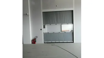 PVC High Speed Button Control Door Roll up Rope Control Shutter Door for Pharmaceutical / Food1