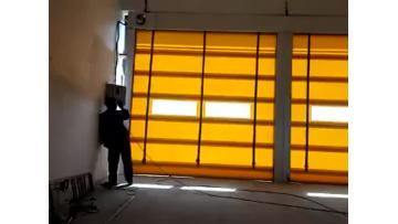 industrial folding up stacking door 