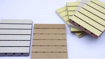 acoustic wood panel