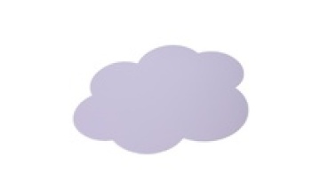 Heat Resistant Cloud shape Waterproof  Baby  Silicone  Placemat Table Mat1