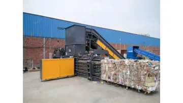 Hydraulic Scrap Baler Press Aluminum Can Scrap Baling Packaging Machine for Sale1