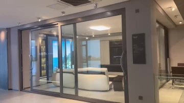 B100 Sliding Door with Double Hook Lock