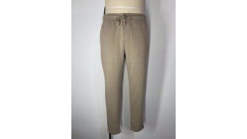 Solid color slim fit small foot Harlan pants