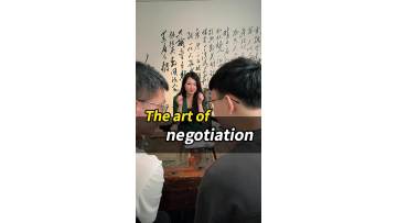 The art of negotiation