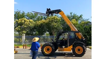 Spot Supply High-Efficiency Telescopic Boom Forklift Truck for Factories1