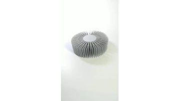 OEM Round Heat Sink Aluminium/6063 Aluminium Sunflower Heat Sink1