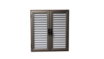 Bronze Aluminum Louver Shutter for Toilet Windows1