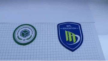 High density woven patch