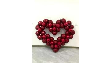 Berry Heart balloon kit