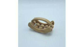 wooden Handheld massager Roller Body Therapy Massager1