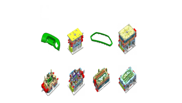 Lantern plastic mold