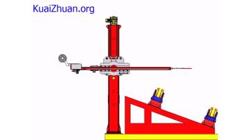 Video of Fillet Welding in Tilting Manipulator