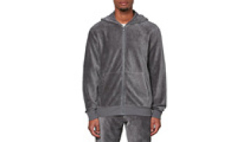 New Long Sleeve Men's Sportswear Autumn Winter Corduroy Zip Up Hoodie Jacket1