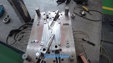 Injection mold display