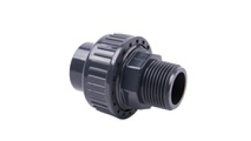 Chinese Industrial PN16 Plastic Pipe Fittings PVC Male Threaded Union1