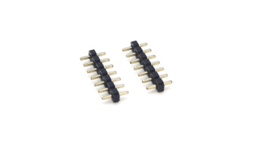2.0mm Pitch Pin header Connector Single Row Straight 1*7P