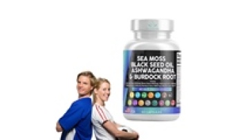 Wholesale Private Label Sea Moss Capsules with Black Seed Oil and Ashwagandha1