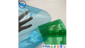 Colored soft PVC film for making bags2