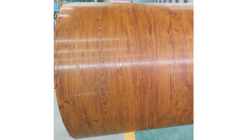 Wood Color Coated Steel Aluminum