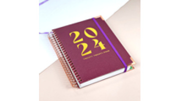 Custom Printed Spiral Nursing Planner Agendas 2025 Printing1