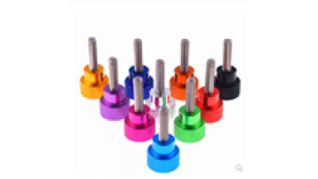 Aluminum Knurled Head Thumb Screws - M3, M4, M5, M61