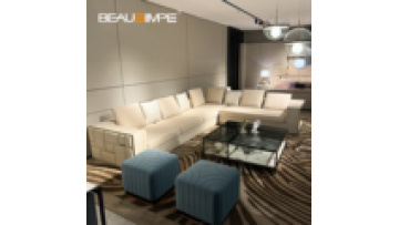 Luxury Sofa Modular Home Indoor Leather Stainless Steel Metal Unique Marble Sofa Sectional Sofa Set Living Room Furniture1