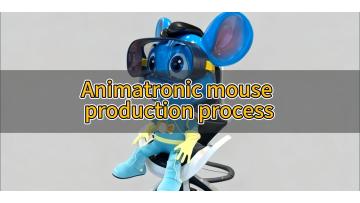 Animatronic Blue Mouse
