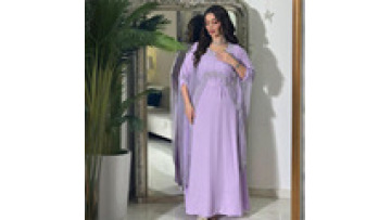 Modest EID Women's Abaya Islamic Clothing Dress1