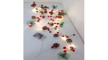 Enchanting Pine Cone LED Fairy Lights for Holiday Decor1