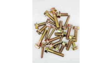 Metric Hex Flange Head Machine Screws
