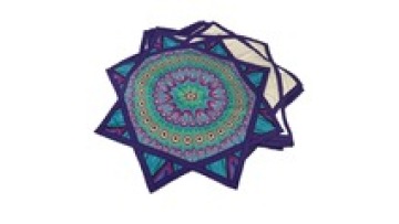 18'' Dapo Star Spinning Cloth Dance Handkerchief Lycra Cloth  Flyper For Dancing1