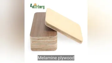Melamine Waterproof Plywood 1220*2440* 12mm 18mm Melamine Coated Plywood Made in China1