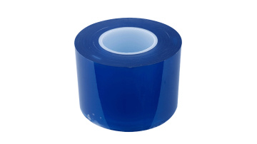 Customized transparent blue PVC electrostatic film jewelry hardware anti-scratch dustproof anti-fingerprint electrostatic film