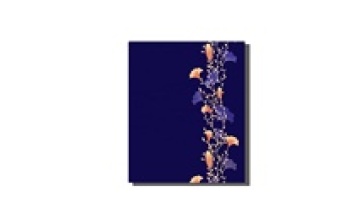 Purplish Blue Flower Pattern Steel Sheet for Refrigerator1
