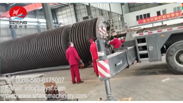 400T disc dryer delivery