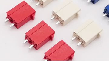 Colored Pin header Connector Smart Toilet PCBA Connector Wafer Straight 1*2P
