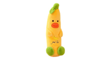 Banana-Themed Plush Pillow - Fun & Soft Gift for Kids1