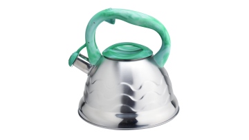 stainless steel green marble nylon kettle FH-403