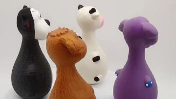LATEX DOG PET TOY 