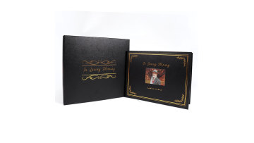 Funeral message book